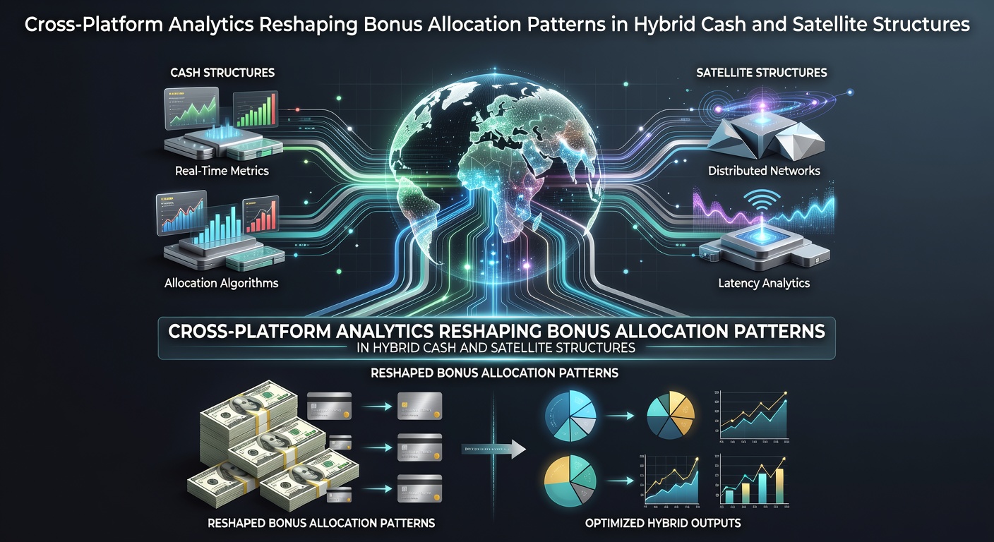 Diagram dat cross-platform analytics toont in poker bonus systemen voor cash games en satellieten