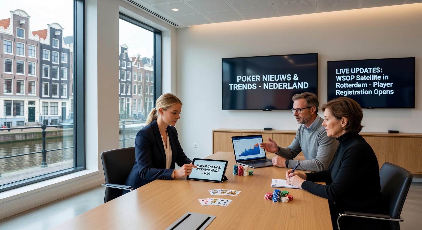 Overzicht van pokeractiviteiten tijdens het WSOP Circuit-evenement in Holland Casino Venlo